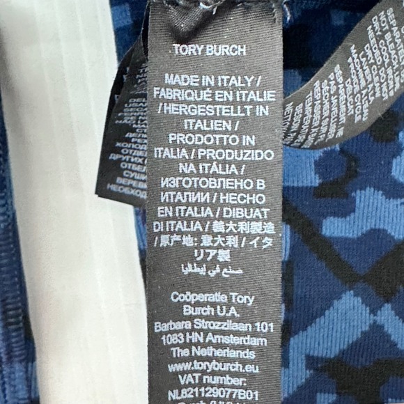 Tory Burch Seamless Legging XS Prismatic T Monogram Jacquard High Waist Italy - Picture 7 of 11